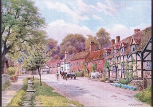 Elmley Cottage, Worcester, from The Cottages and the Village Life of Rural England published by Dent & Sons Limited, 1912
